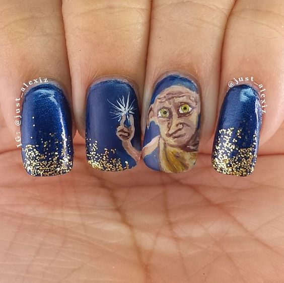 Harry Potter Nails - Blow My Budget